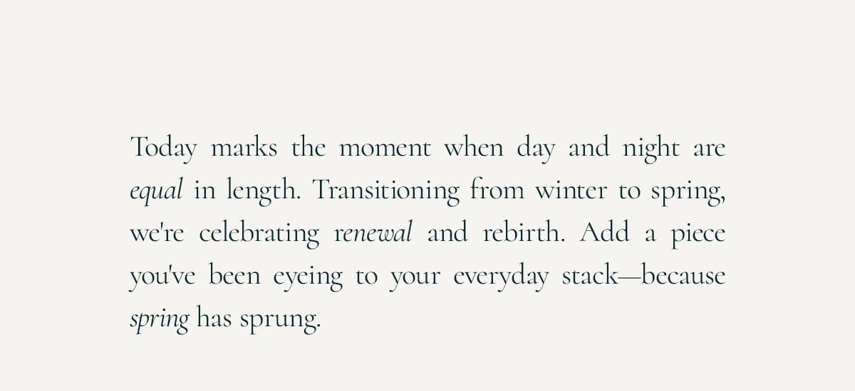 Spring Equinox