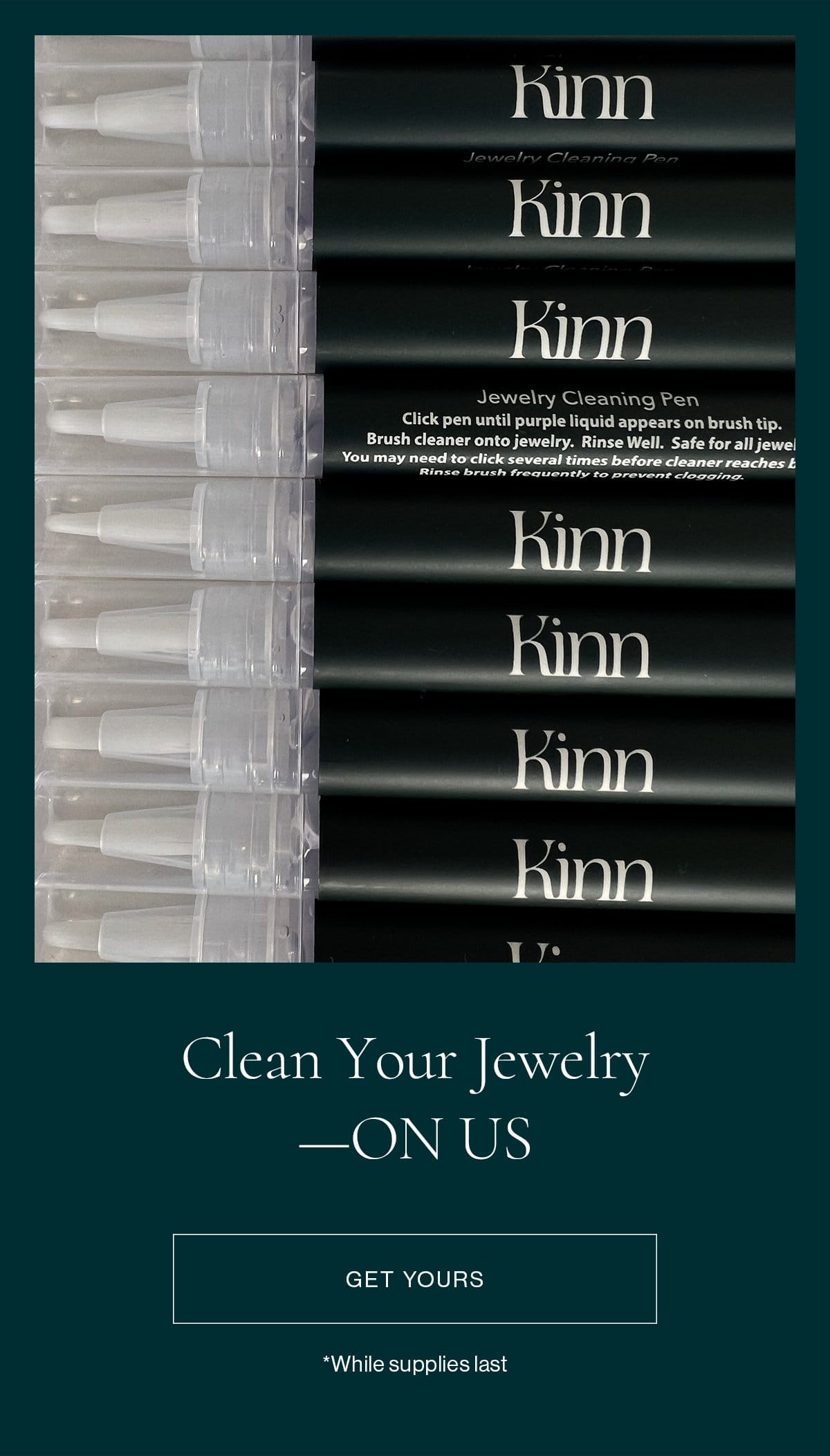 Clean Your Jewelery—On Us