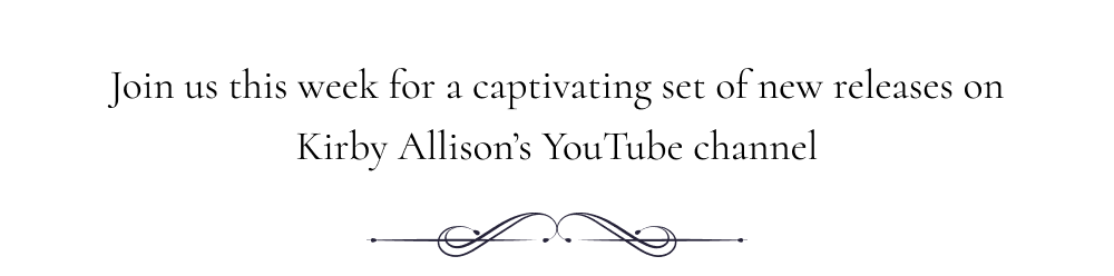 Join us this week for a captivating set of new releases on Kirby Allison’s YouTube channel: