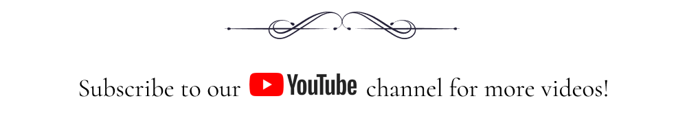 Subscribe to our Youtube channel for more videos!