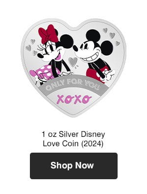 1 oz Silver Disney Love Coin (2024)