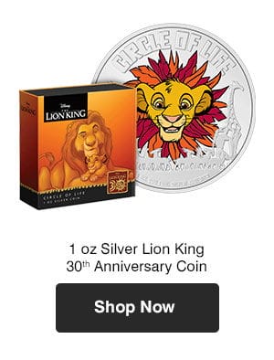 1 oz Silver Lion king 30th Anniversary Coin (2024)