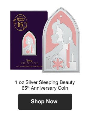 1 oz Silver Sleeping Beauty 65th Anniversary Coin (2024)