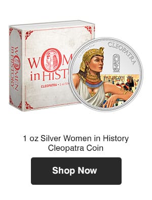 1 oz Silver Women in History Cleopatra Coin