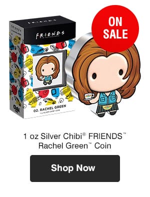 1 oz Silver Chibi® FRIENDS™ Rachel Green™ Coin