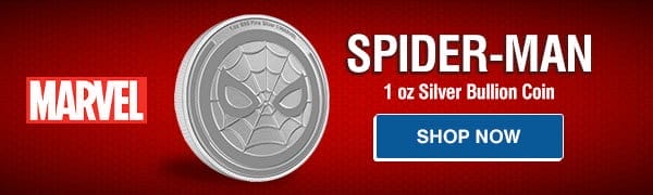 1 oz Silver Spider-Man Bullion Coin