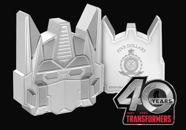 3 oz Silver Transformers Optimus Prime Coin