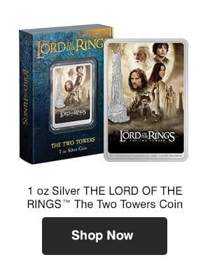 1 oz Silver THE LORD OF THE RINGS™ The Two Towers Coin (2022)