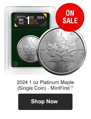 2024 1 oz Platinum Maple Leaf Coins MintFirst™