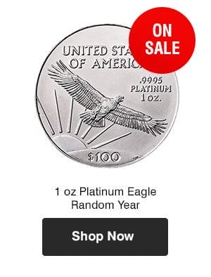 1 oz Platinum American Eagle Coin