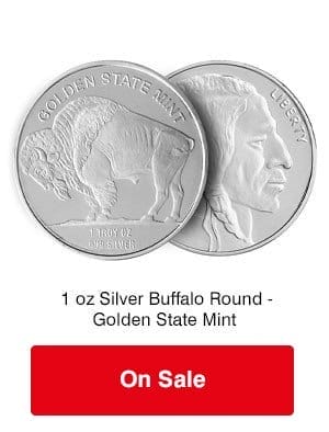 1 oz Silver buffalo - GSM