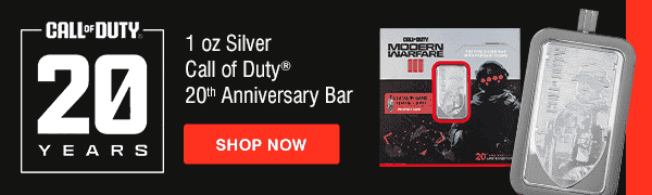 1 oz silver Call of Duty