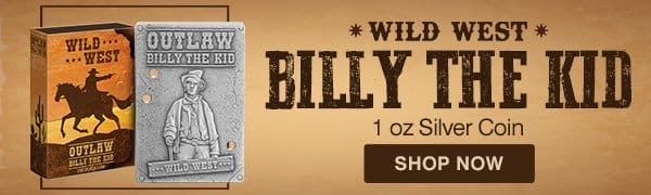  Buy 1 oz Silver Wild West Billy the Kid Coin (2023)