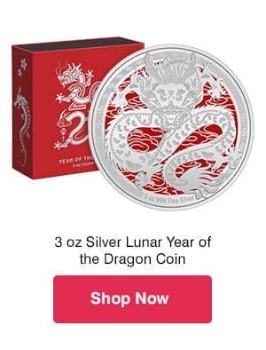 3 oz Silver Lunar Year of the Dragon Coin (2024)