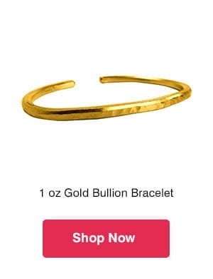 1 oz Gold Bullion Bracelet