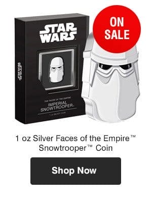 1oz Silver Faces of the Empire™ Snowtrooper™ Coin