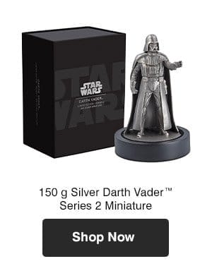 150 g Silver Darth Vader™ Series 2 Miniature 