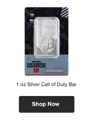 1 oz Silver Call of Duty® 20th Anniversary Bar 