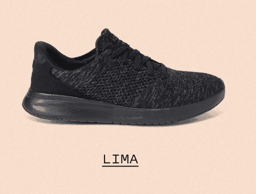 Lima Heathered Black