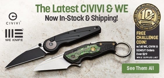 New WE and CIVIVI Knives