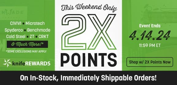 2X Points All Weekend