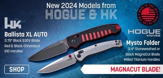 New Models from Hogue and HK Knives