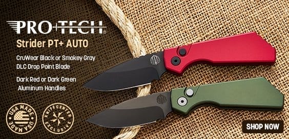 KnifeCenter Exclusive CruWear Pro-Tech Strider PT+ Autos