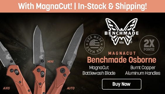 Benchmade Osborne in Magnacut and Burnt Copper