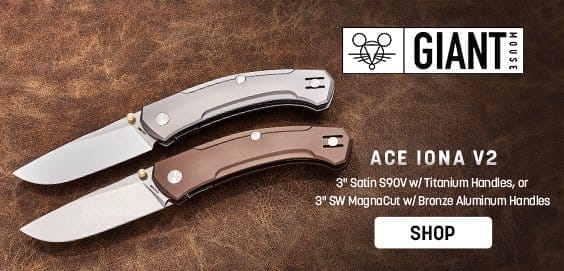 GiantMouse ACE Iona Folding Knives