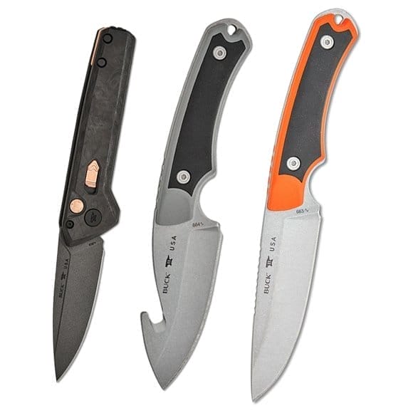 Buck Fixed Blade Hunters and Legacy Collection Auto