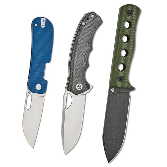 New QSP Gorilla Flippers and Canary Fixed Blades