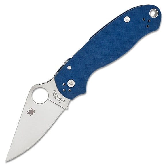 Spyderco Cobalt Blue G10 Para 3