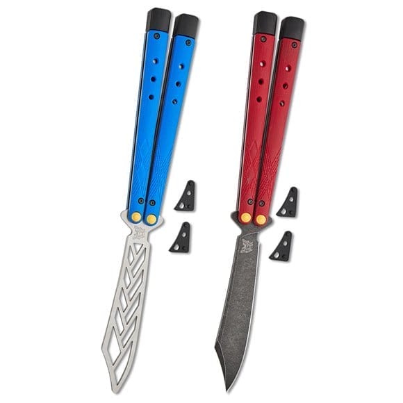 Benchmade 99 Necron Butterfly Knives and Trainer