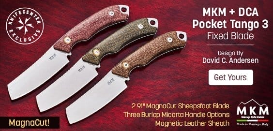 MKM DCA Pocket Tango Fixed Blades