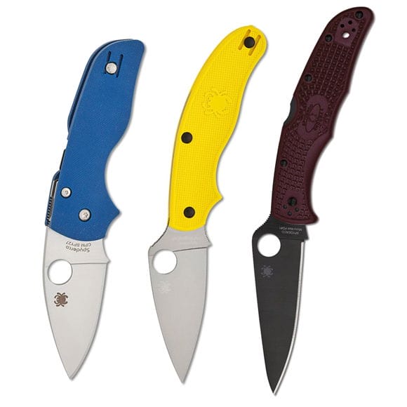 New Spyderco Knives