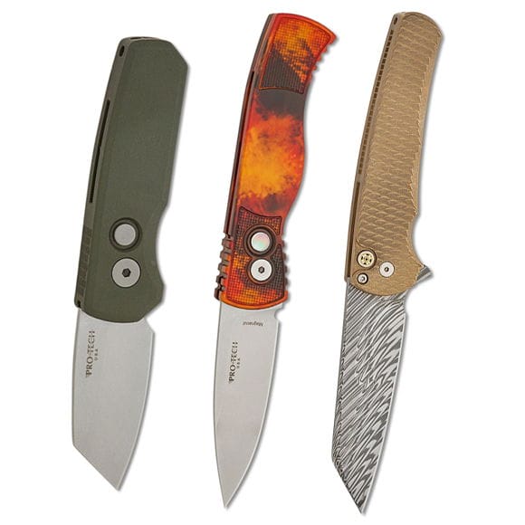 Pro-Tech Automatic Knives, and Manual Flipper