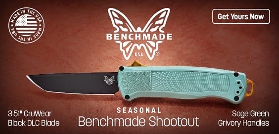 Benchmade 5370BK-07 Seasonal Shootout OTF AUTO Knife