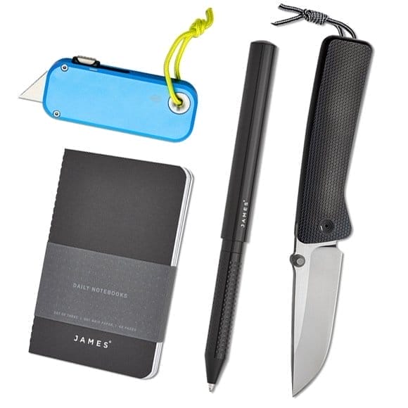 The James Brand Folders, Fixed Blades, Pens and More