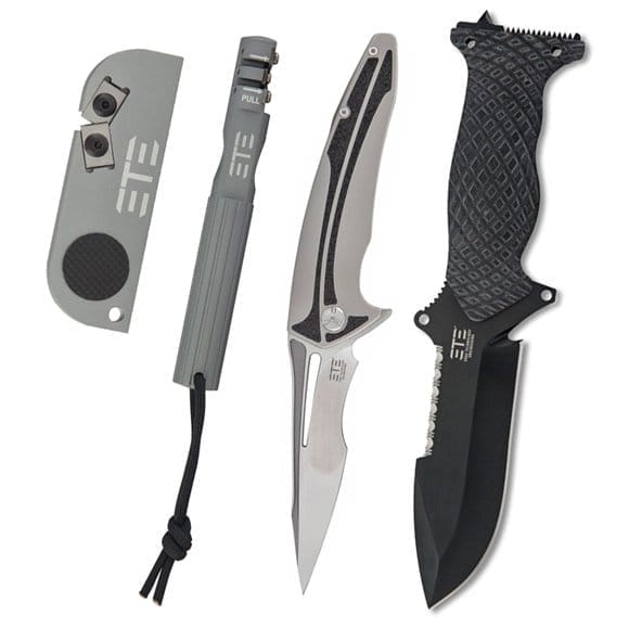 ETE Knives, Worklights, Sharpeners and More