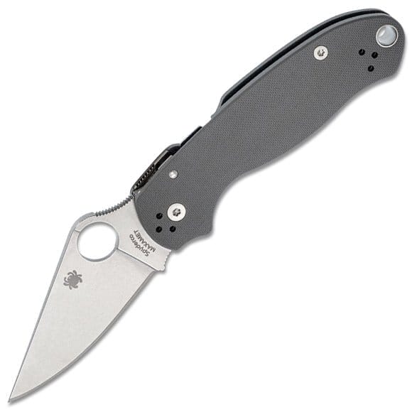 Spyderco Dark Gray 10 Para 3 Folder