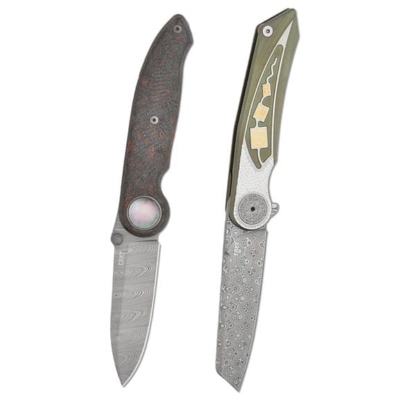 CRKT Michael Walker Limited Edition Fortuitous and Pursue Flippers