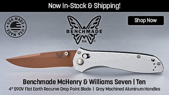 Benchmade 710FE-24 McHenry & Williams Seven | Ten Folding Knife