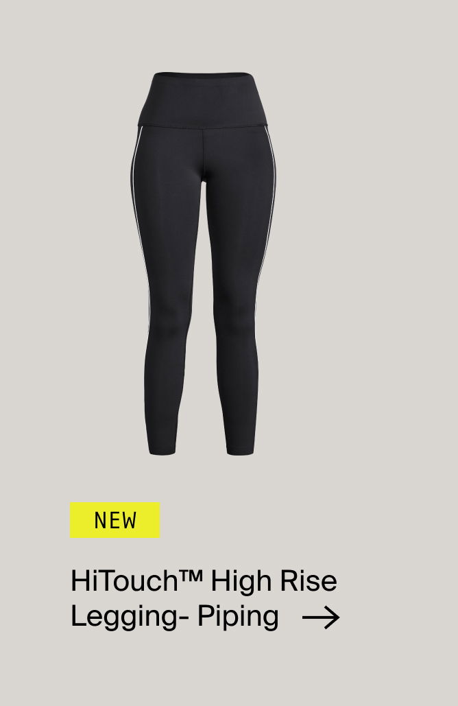 NEW: HiTough High Rise Legging- Piping.