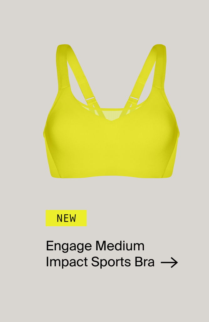 NEW: Engage Medium Impact Sports Bra. 