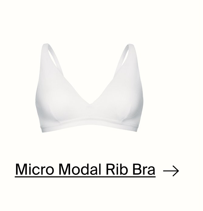 Micro Modal Rib Bra