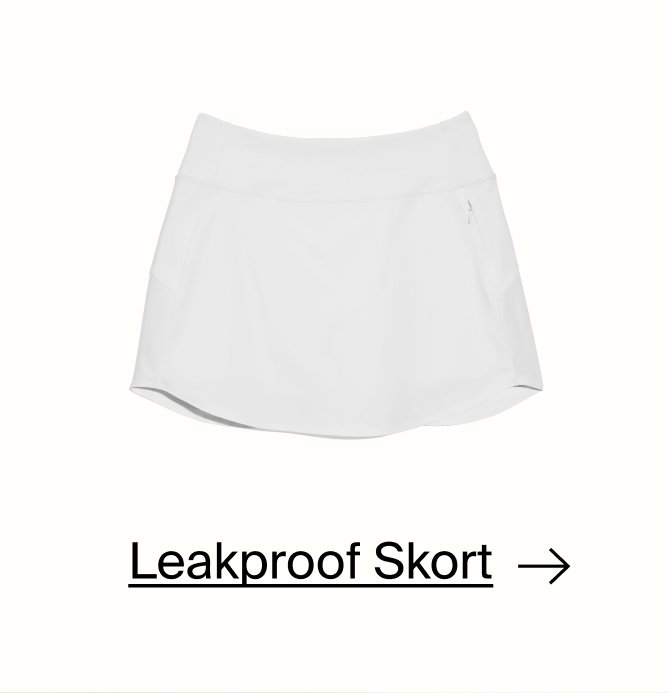 Leakproof Skort.