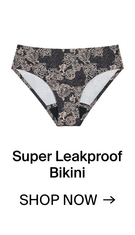 Super Leakproof Bikini. SHOP NOW