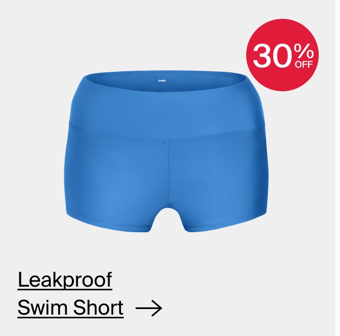 30% off: Leakproof swim short