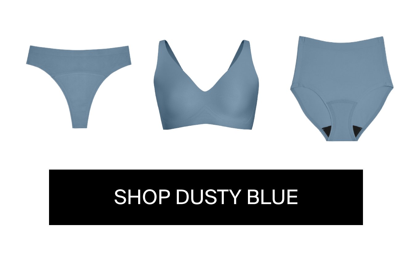 Shop Dusty Blue.