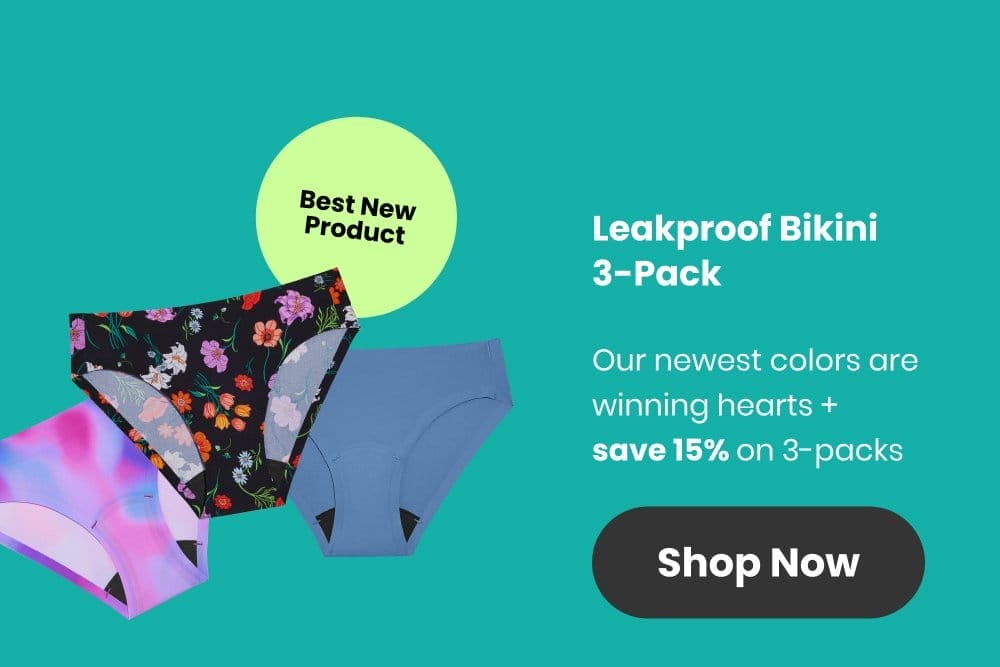 Leakproof Bikini 3-Pack